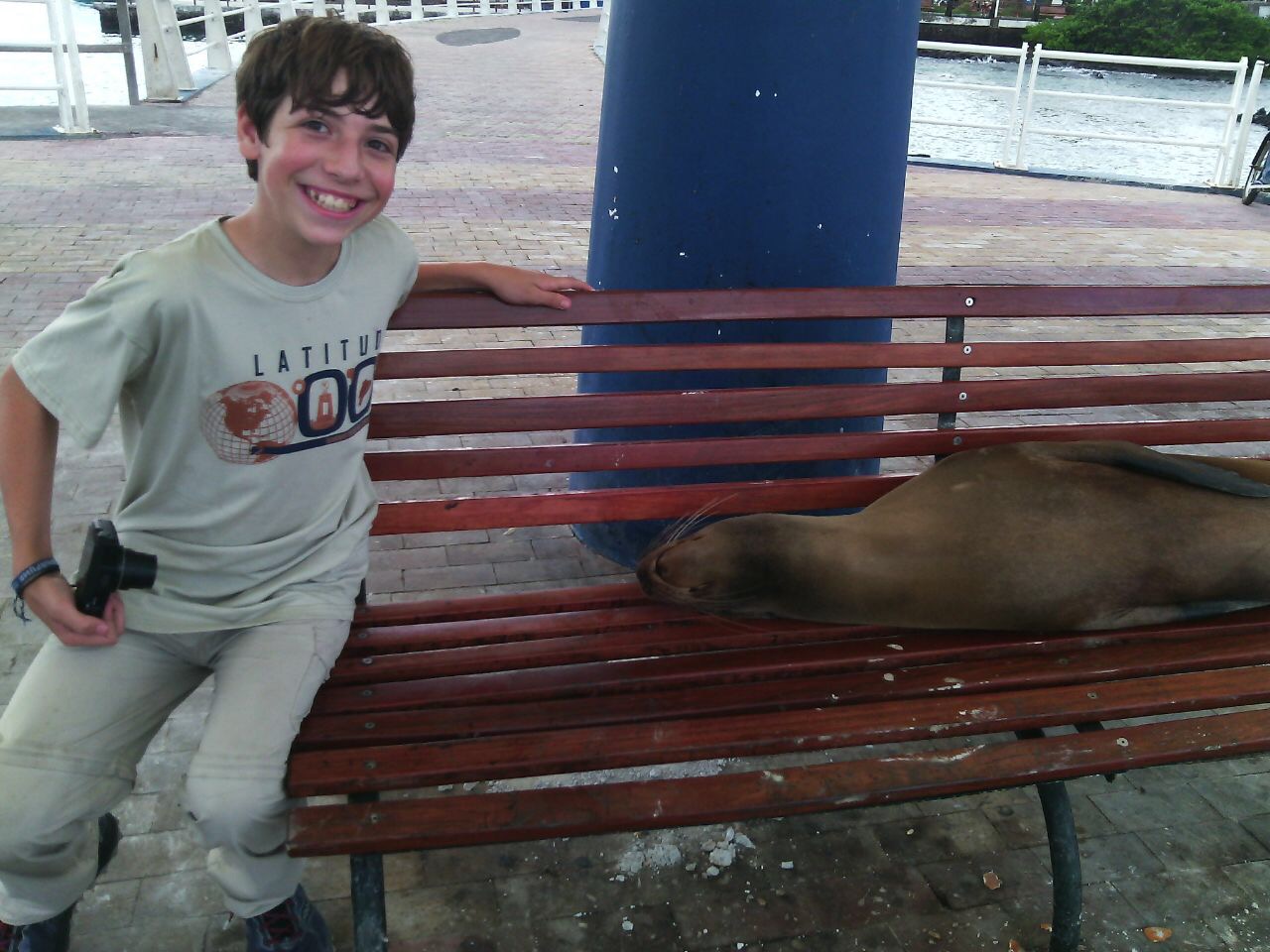 Visiting Galapagos Islands and Machu Picchu.