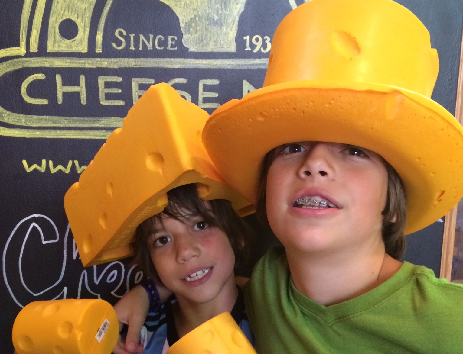 Driving through the midwest.