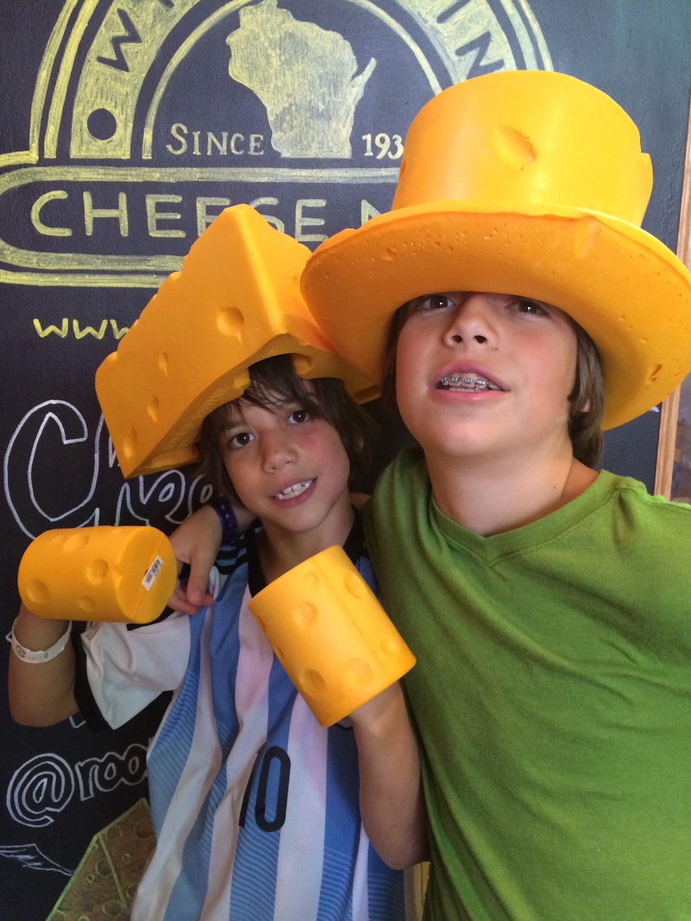 Driving through the midwest.