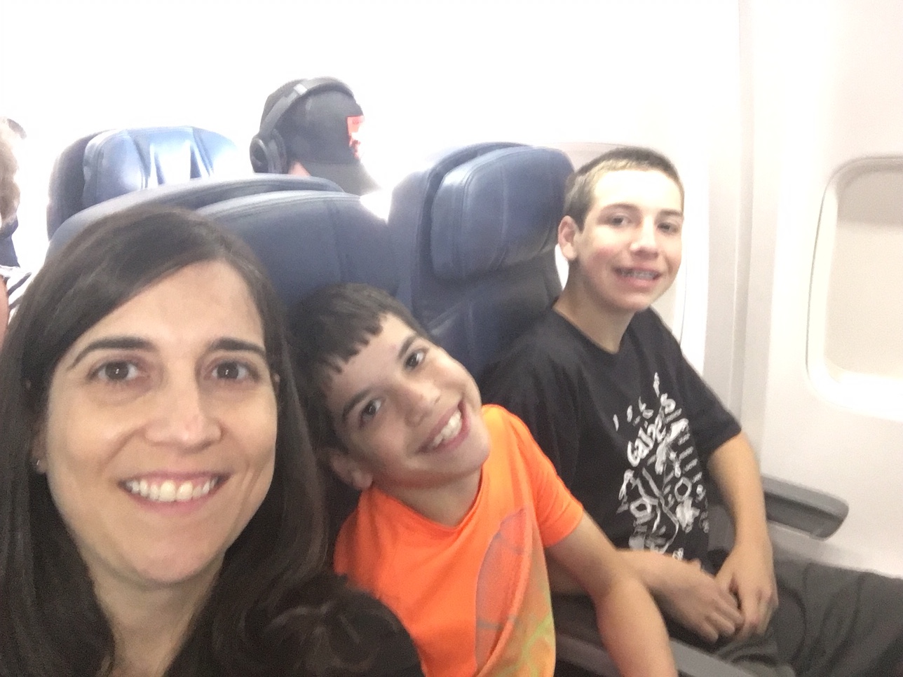 The start of our trip.